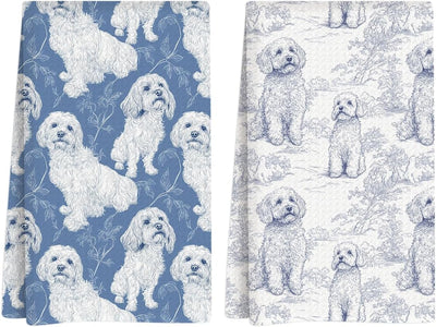 Toallas de cocina Cockapoo, regalo para amantes de los perros