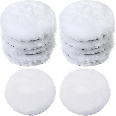 12 Almohadillas Amortiguadoras M10 3pulg Taladro Auto Blanco Negro