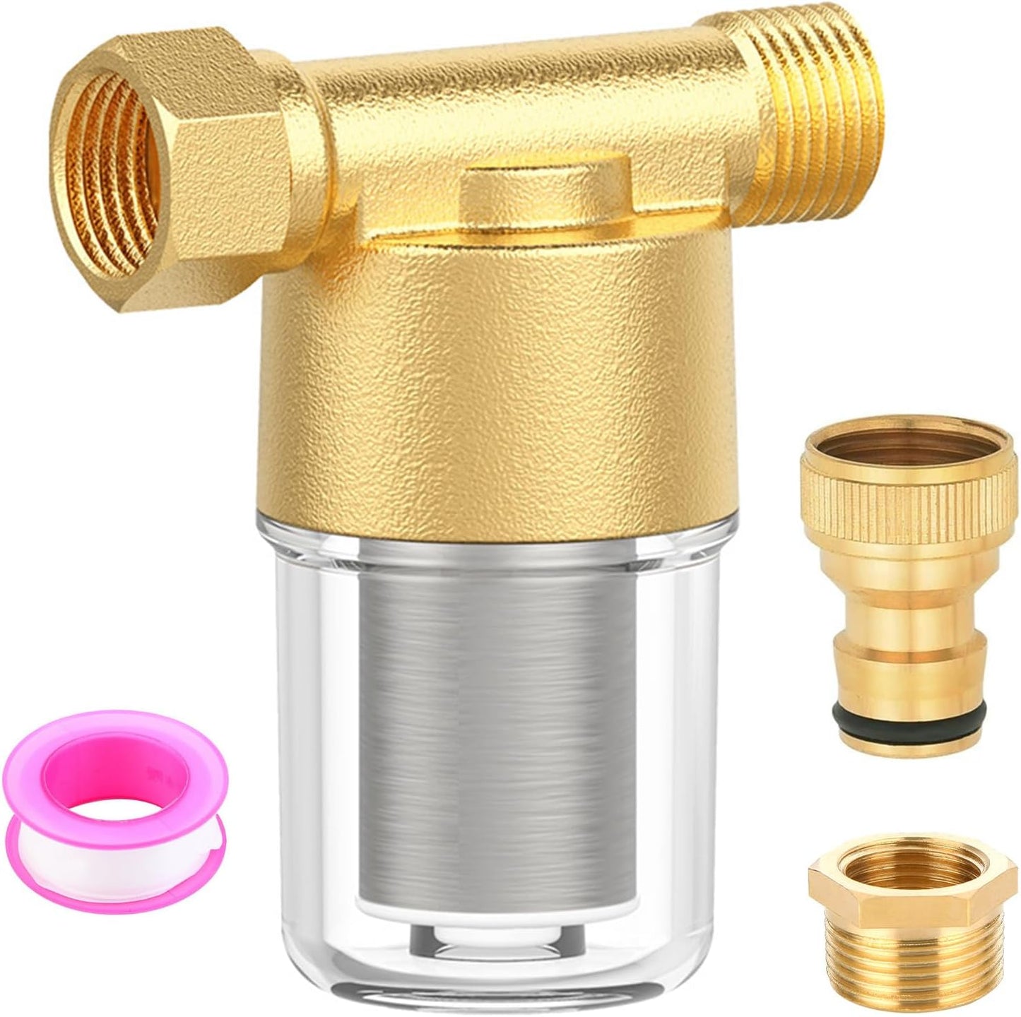 Filtro sedimentos reutilizable para calentadores de agua