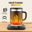 Taza café eléctrica acero inox con control de temperatura