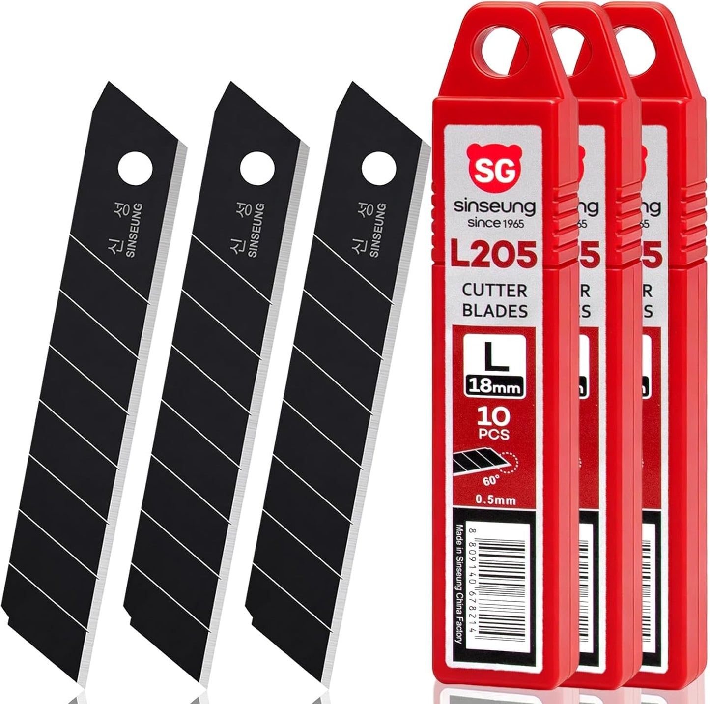 Cuchillas SK2 0.71pulg 30 Pzas para cortar cartón