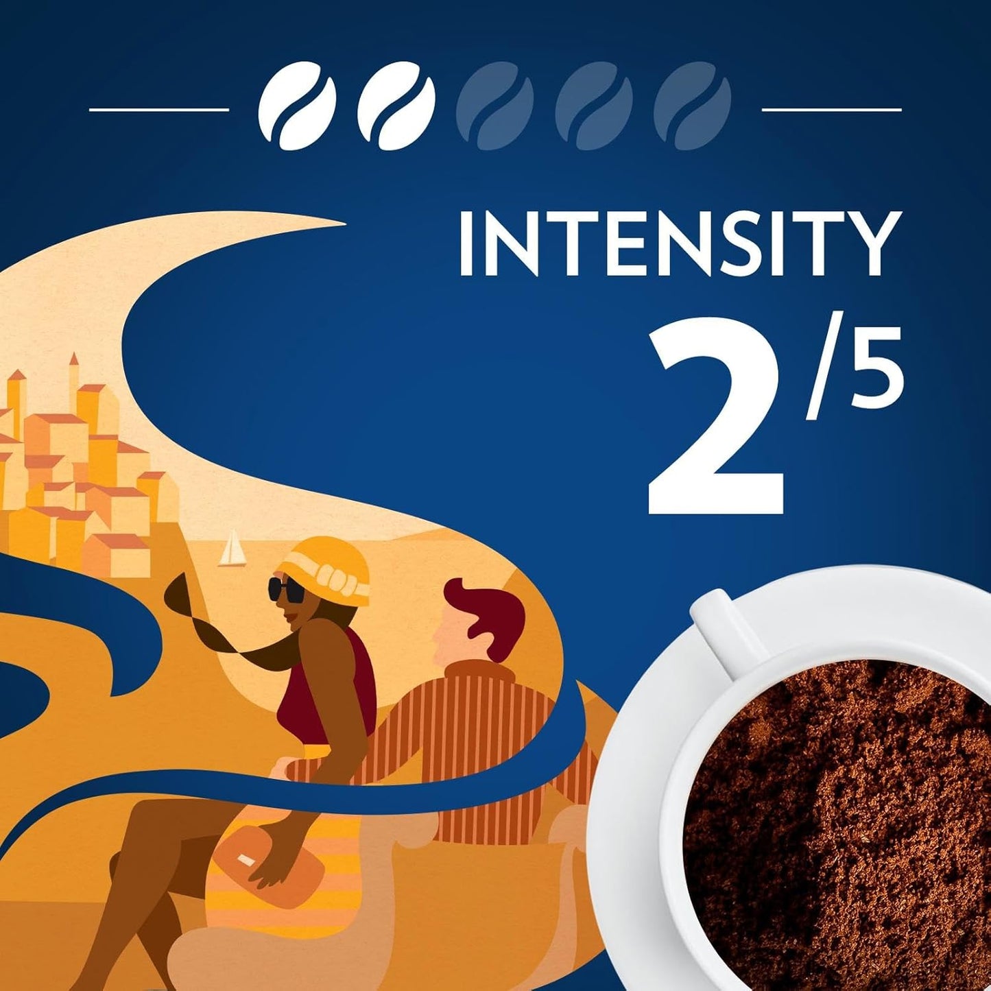 Café molido Lavazza Costiera Gran Aroma 12oz