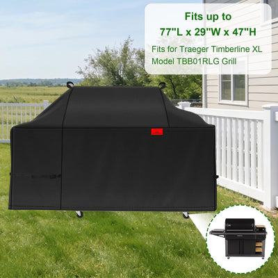 Cubierta parrilla Traeger Timberline XL resistente al agua 600D