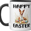 Taza Cerámica Pascua Ibiza Perro Negro/Blanco
