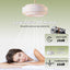 Ventilador techo 20pulg luces bohemio 6 velocidades