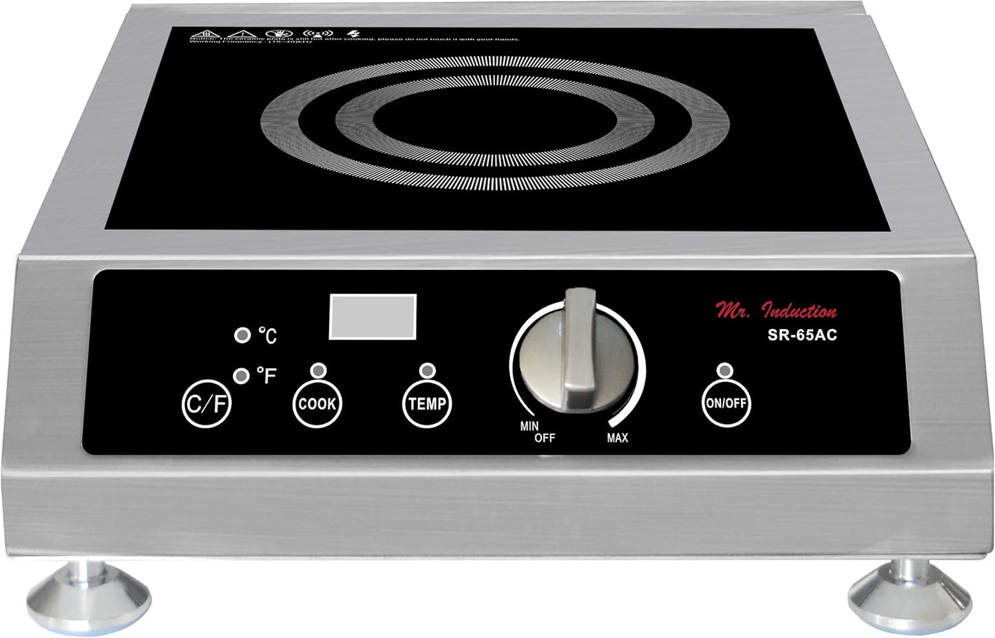 Placa inducción comercial 2600W 220-240V