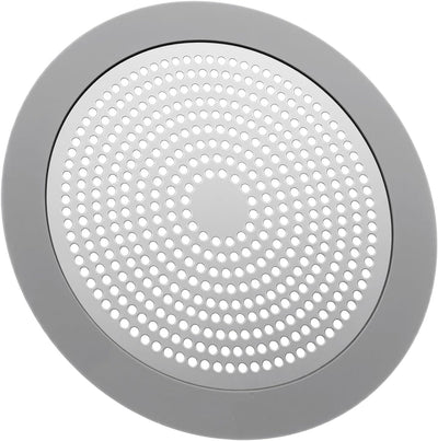 Tapón drenaje ducha 5.7pulg acero inox colador plano