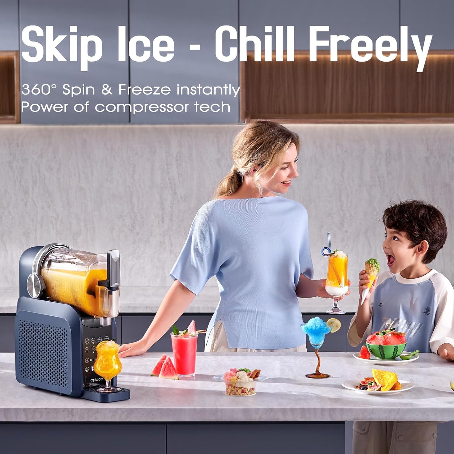 Máquina Slushie 88oz Sin Hielo Win3 Pro