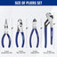 Set 4 Alicates Profesionales Punta Aguja 6pulg