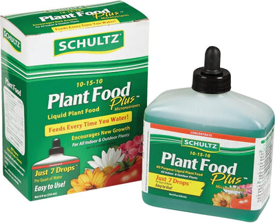 Alimento líquido para plantas 10-15-10 8oz universal