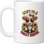 Taza Cerámica Vaca Escocesa Alta Sin Sal