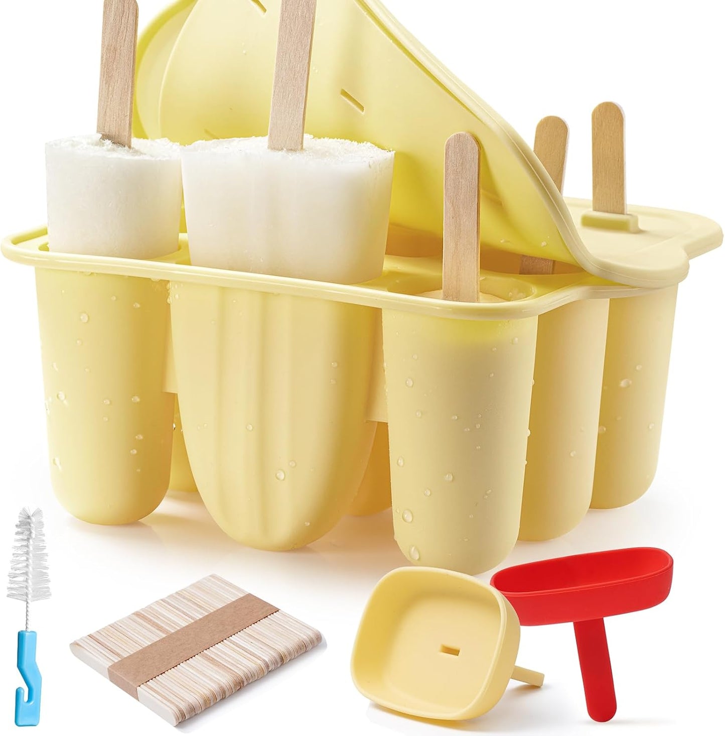 Moldes de silicona sin BPA para paletas de 9 cavidades para niños