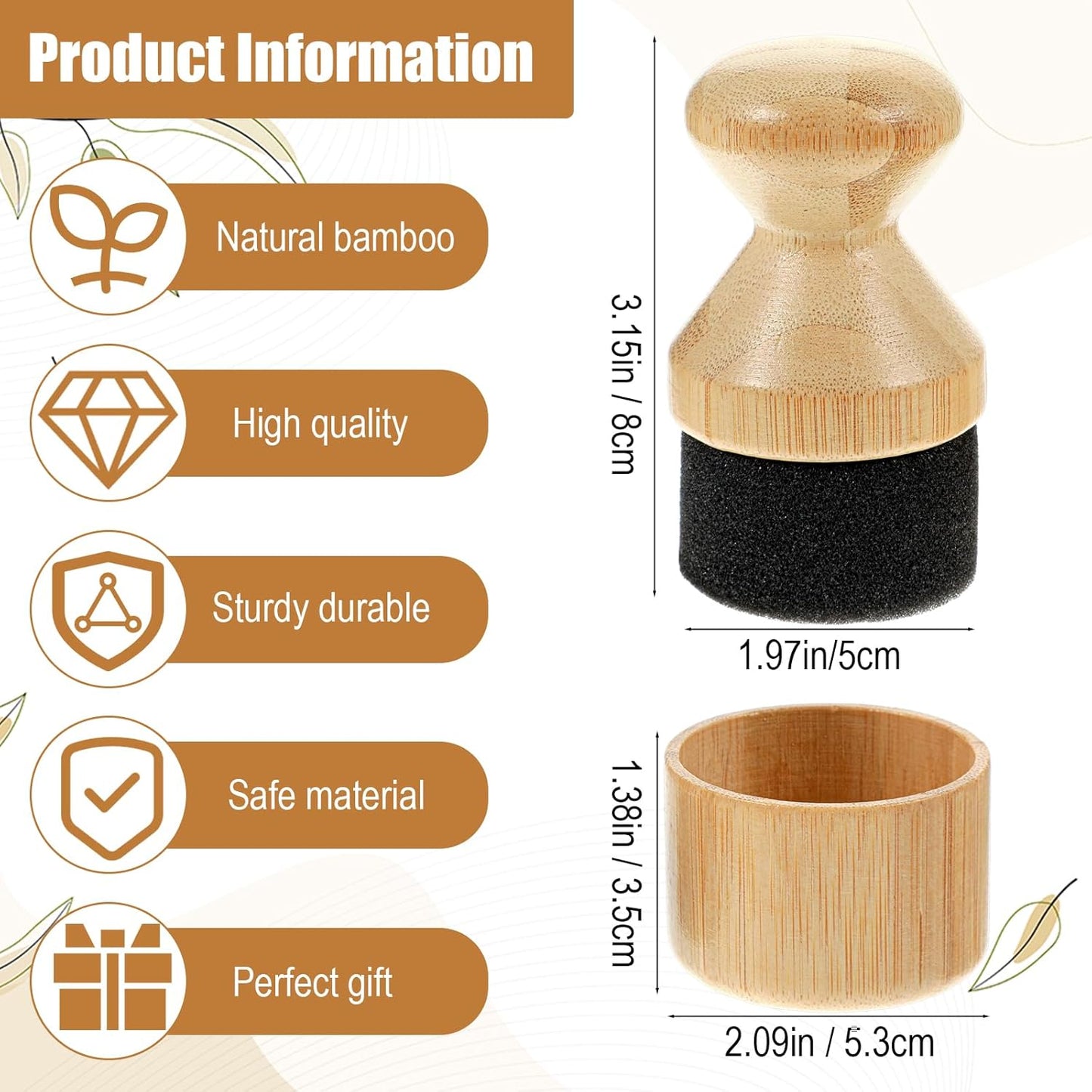 Aplicador aceite tabla cortar cepillo mineral bamboo