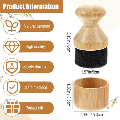 Aplicador aceite tabla cortar cepillo mineral bamboo