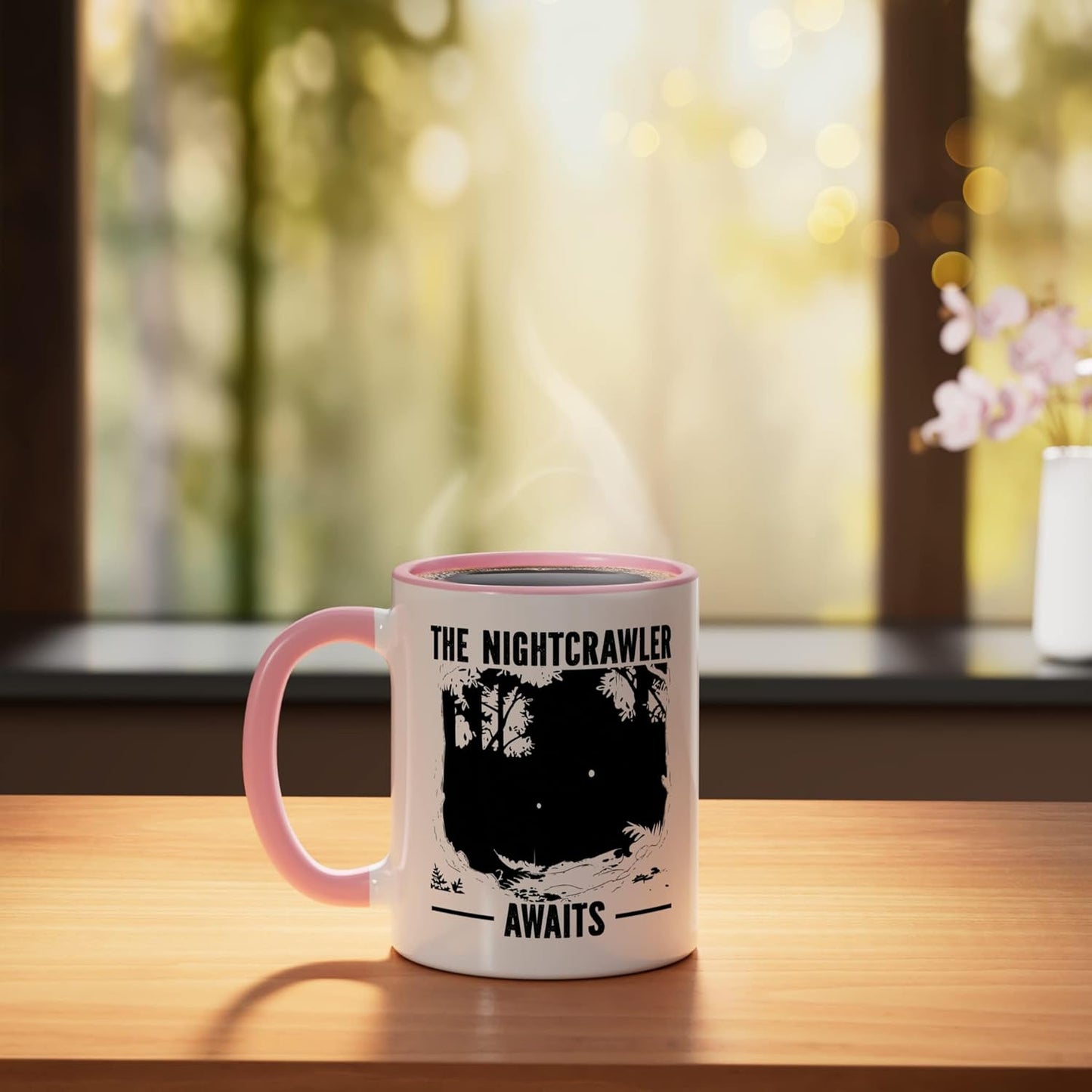 Taza Cerámica Criatura Mítica Pink/White