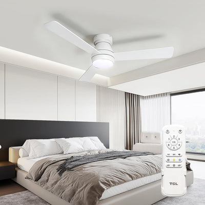 Ventilador techo negro 42pulg 3 aspas control remoto
