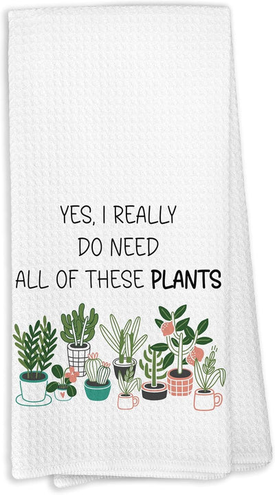 Toalla cocina para plantas jardín baño regalo mujer