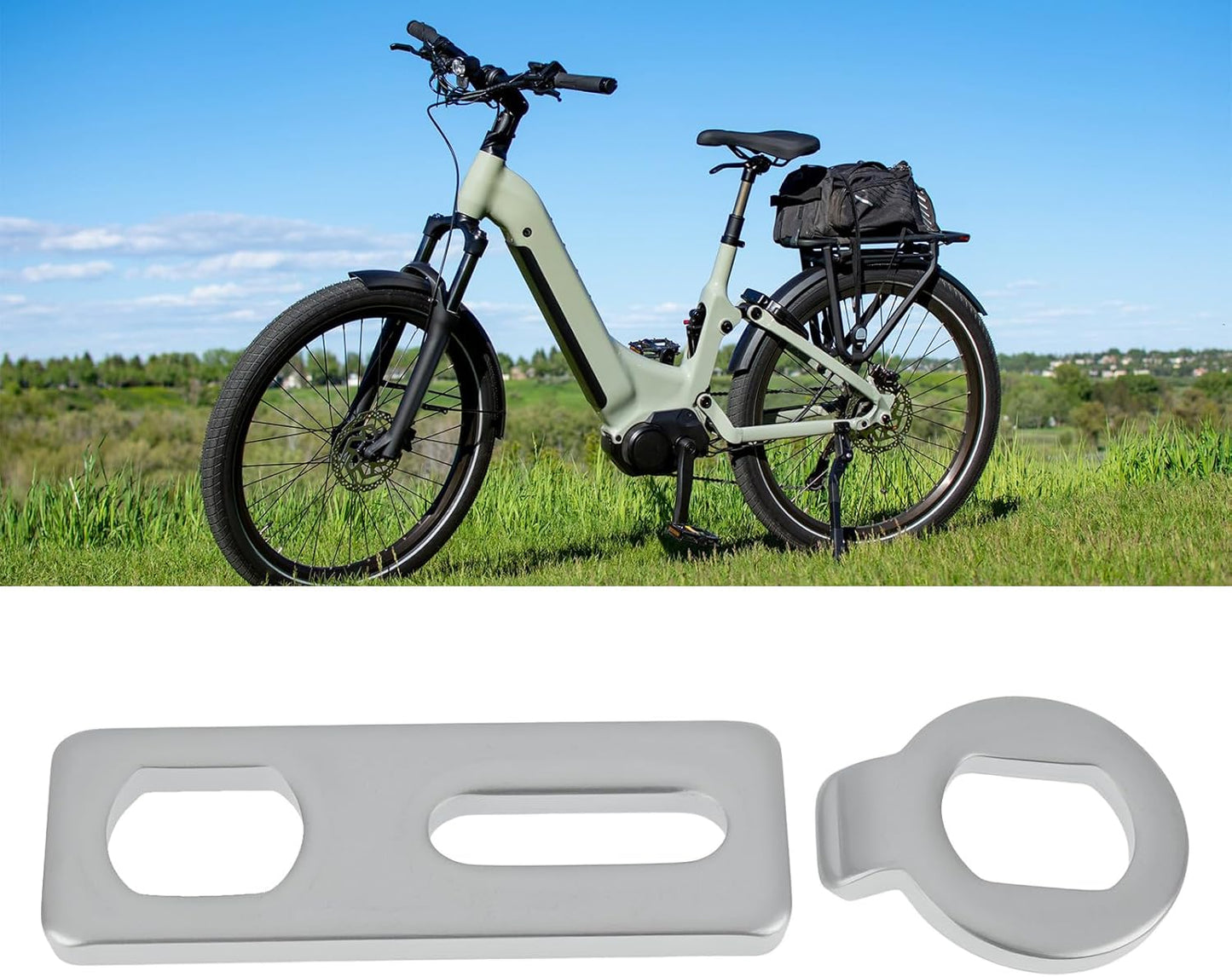 Espaciador fijación motor ebike antirotación