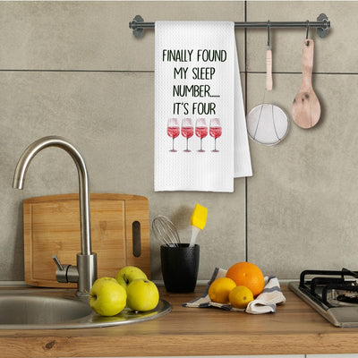 Toallas de cocina decorativas para amantes del vino, 16 x 24