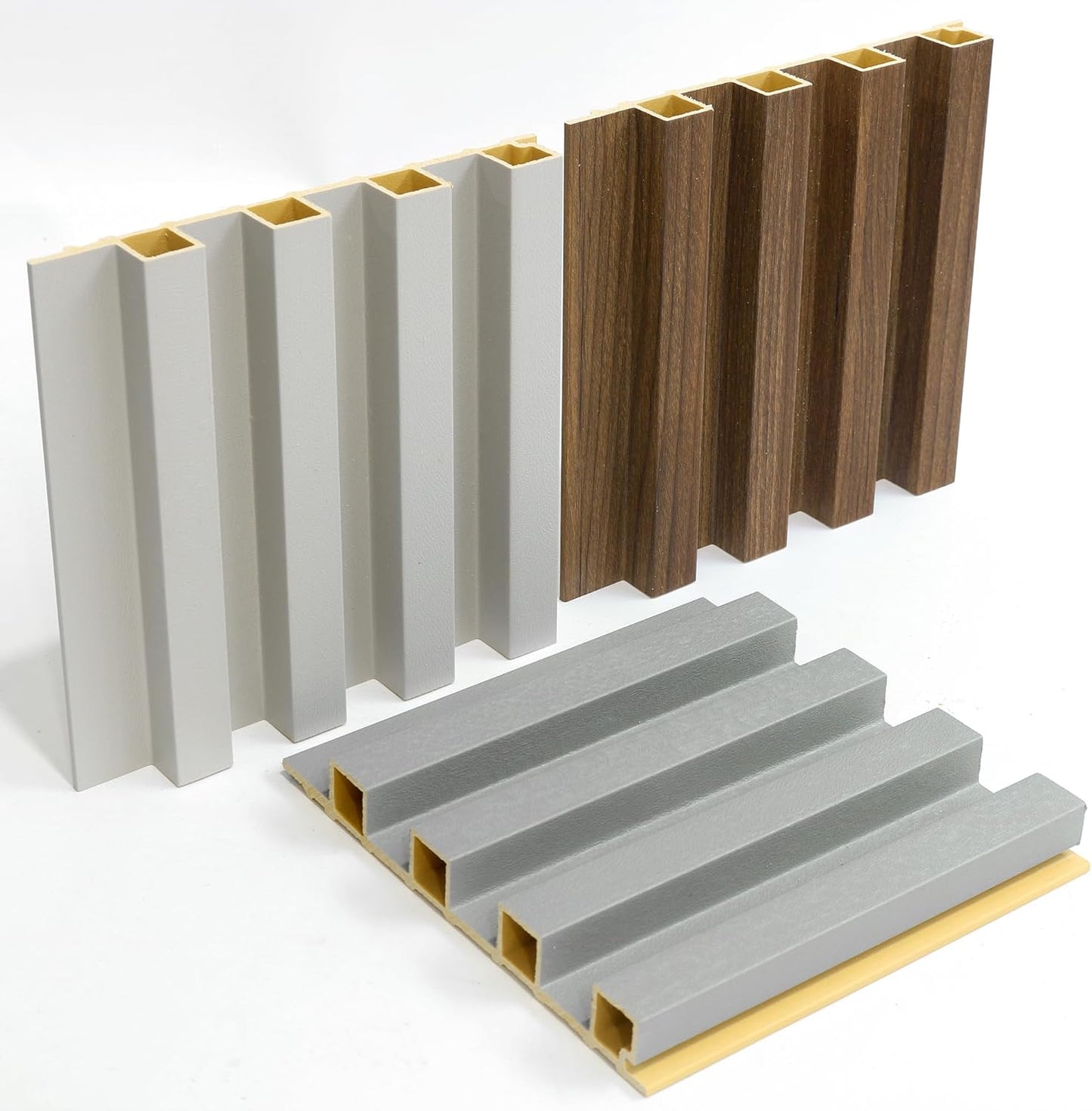 3 Pack Paneles Pared Madera 6x5.9pulg Decorativo Sala Dormitorio