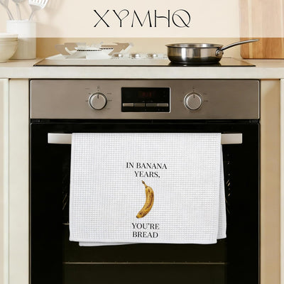 Toalla cocina humor banana 16x24 regalo para panaderos