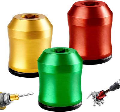3 Pzas Anillos Magnéticos para Tornillos y Destornilladores