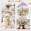 Camino de mesa de arpillera yute paquete 2 manteles 13 x 84 pulgadas color caqui decoración rústica