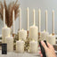 Juego 18 velas LED parpadeantes sin llama 3-7pulg