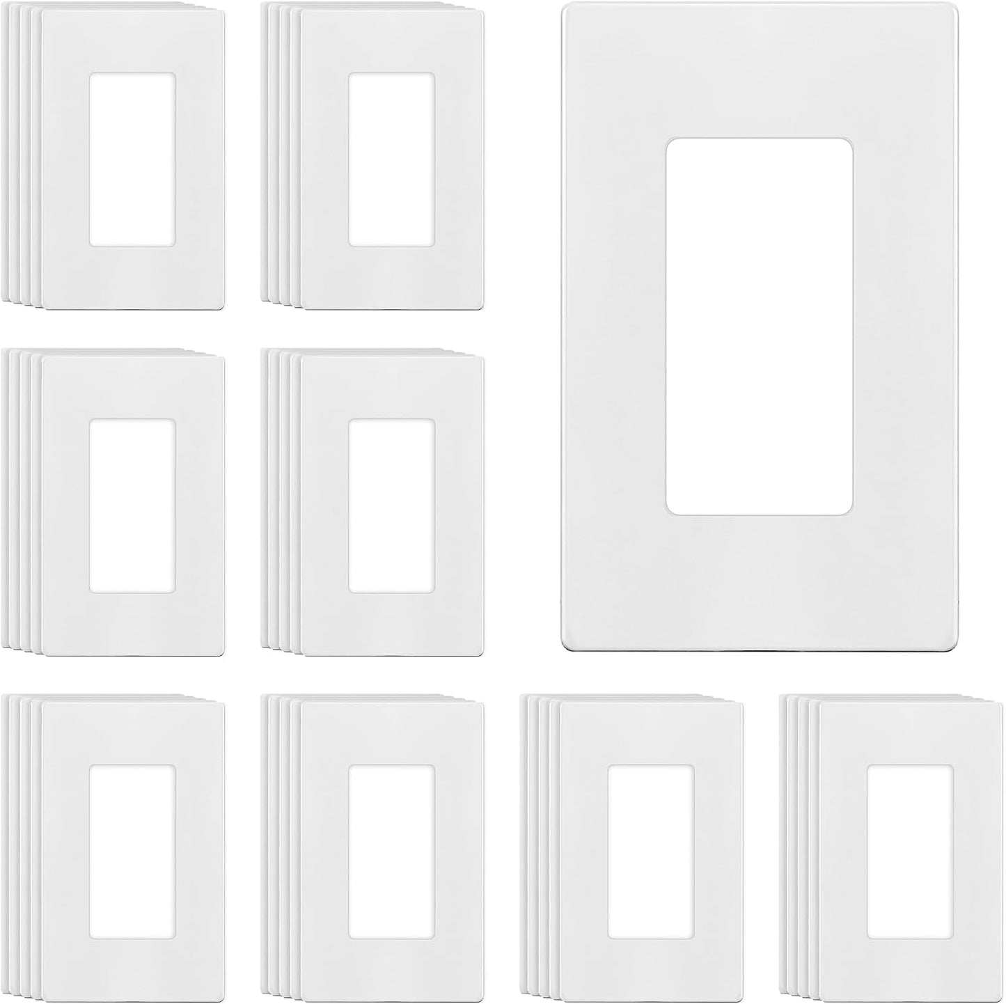 Placas decorativas pared niños 4.5x2.75pulg policarbonato