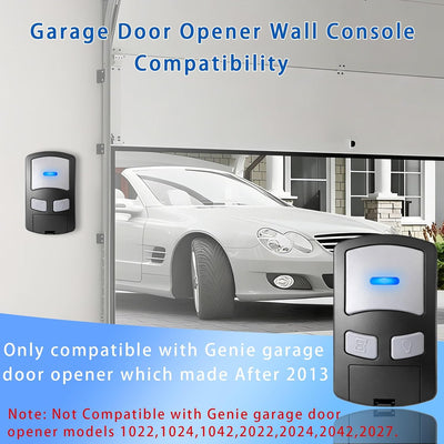 Abridor puerta garaje pared compatibilidad Genie GWWC-R