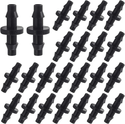 150 Pzas Conector Riego Goteo 1/4pulg Tubo 4/0.276