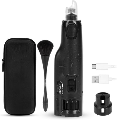 Molinillo uñas silencioso 6 velocidades luz LED para perros gatos