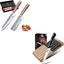 Juego de cuchillos chef profesional y cuchillos para carne con bloque