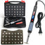 Set 55 Pzas Plancha Eléctrica 5/8pulg Madera Cuero