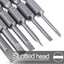 Set 6 Destornilladores Huecos SL2-SL6 Taladro Eléctrico