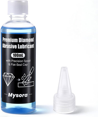 Líquido abrasivo diamante 3.4oz aceite afilado cuchillos