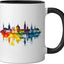 Taza Cerámica Korschenbroich Negro/Blanco