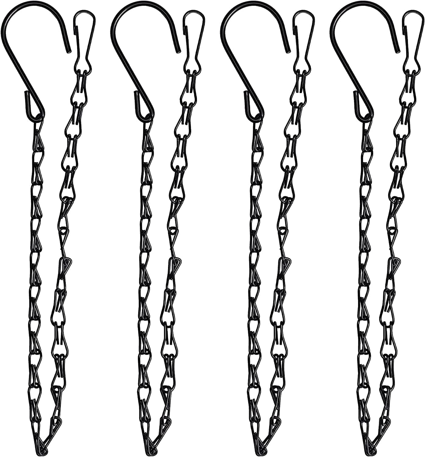 4 Cadenas Colgantes 25.5pulg Gancho Comederos Pájaros