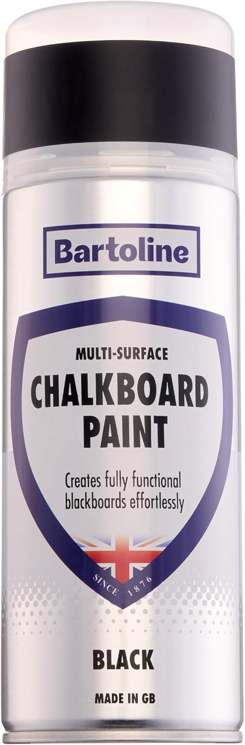 Pintura aerosol para pizarra negro 13.5oz acabado mate