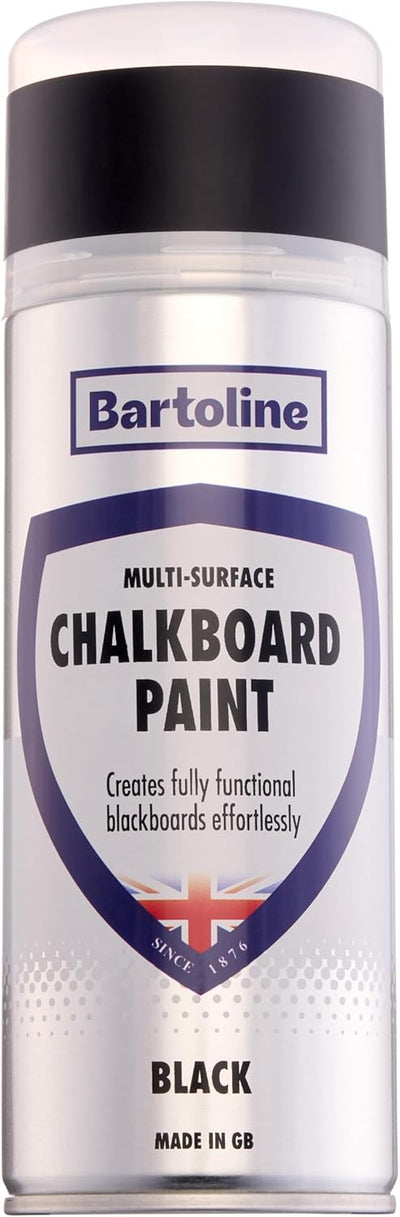 Pintura aerosol para pizarra negro 13.5oz acabado mate