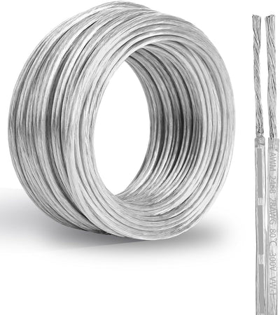 Cable cobre PVC 28 AWG 150pies UL2468 flexible para lámpara