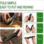 Cuchillo bolsillo mini aluminio 7.9pulg mango portátil