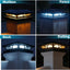 Luz solar para tapa poste 3.5x3.5 a 5x5 pulg impermeable
