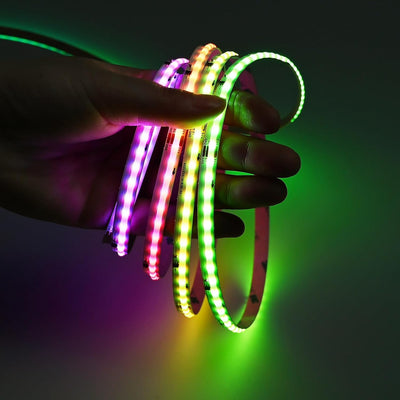 Tira LED COB RGB USB 16.4pies 420LEDs/M flexible IP20