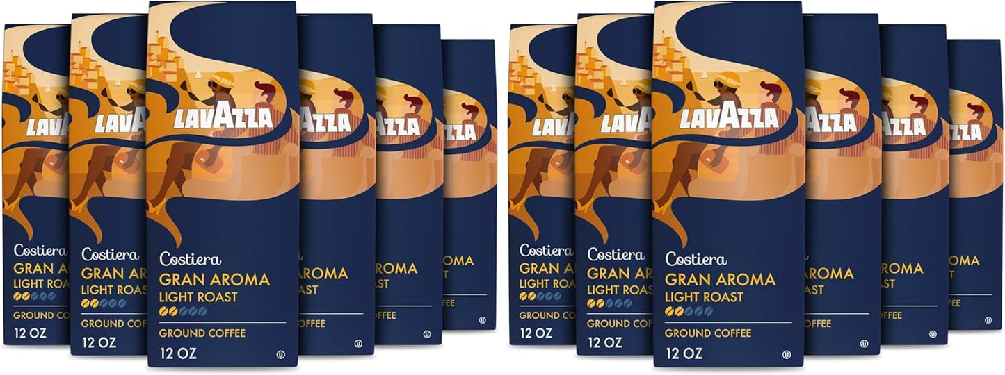 Café molido Lavazza Costiera Gran Aroma 12oz