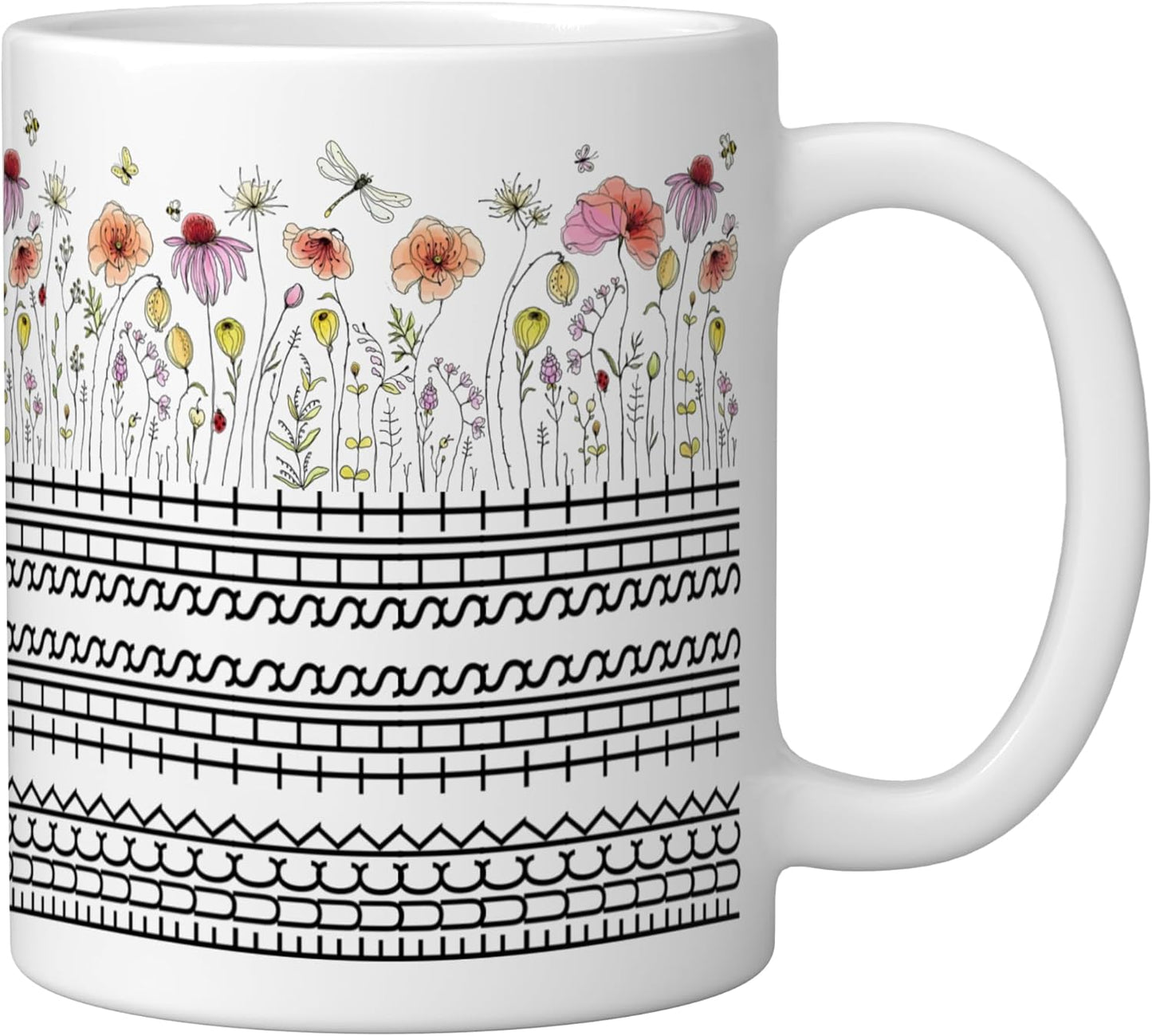 Taza de cerámica sarcástica con mensaje oculto para compañeros de trabajo