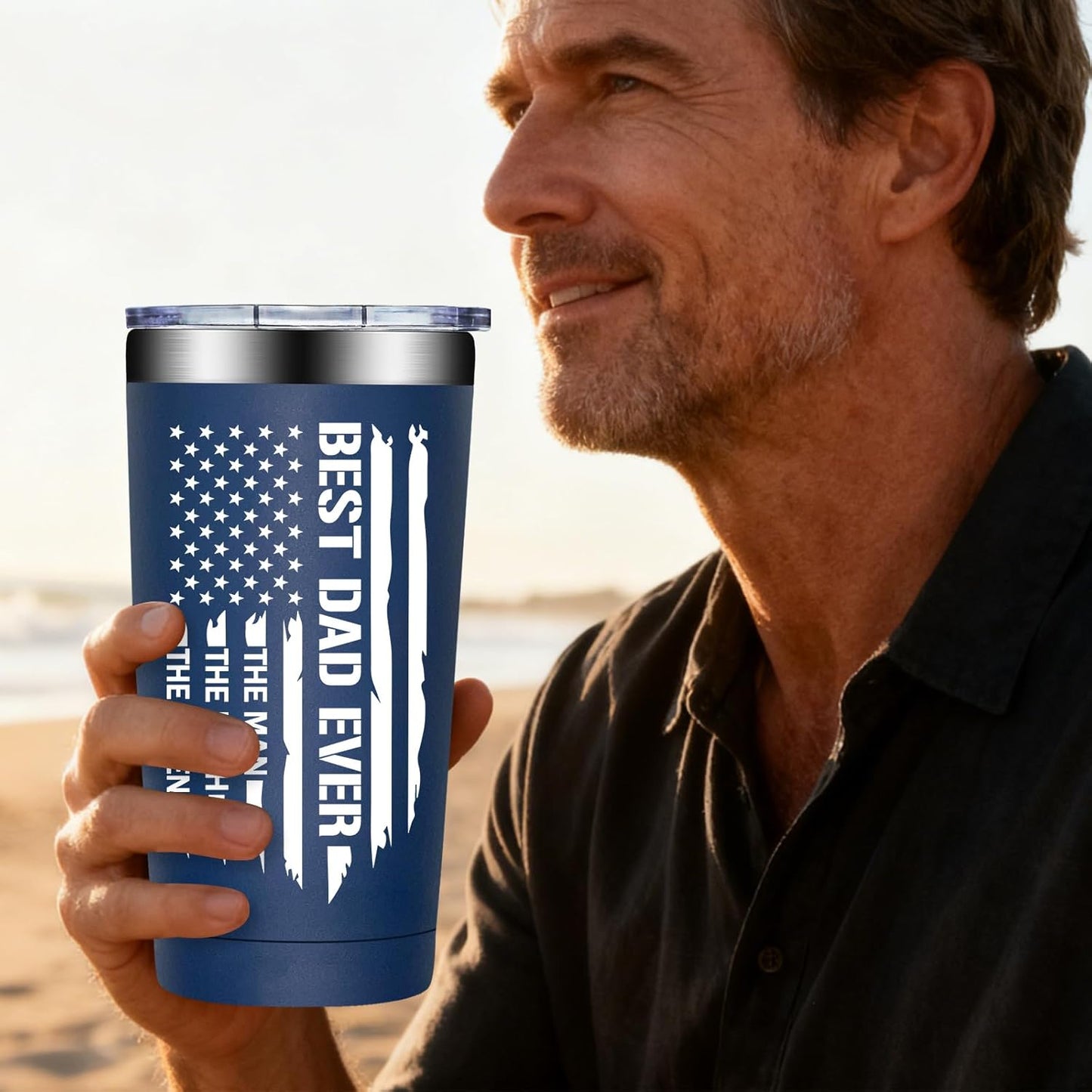 Vaso regalo para papá - Ideal para Navidad, cumpleaños y día del padre