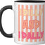 Taza cerámica con frase divertida para mamá negra/blanca