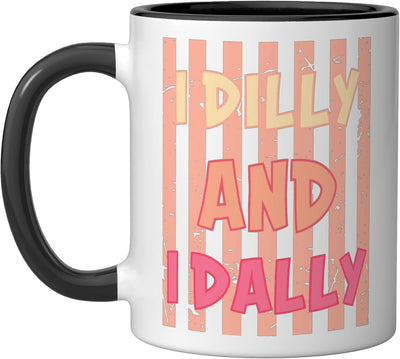 Taza cerámica con frase divertida para mamá negra/blanca