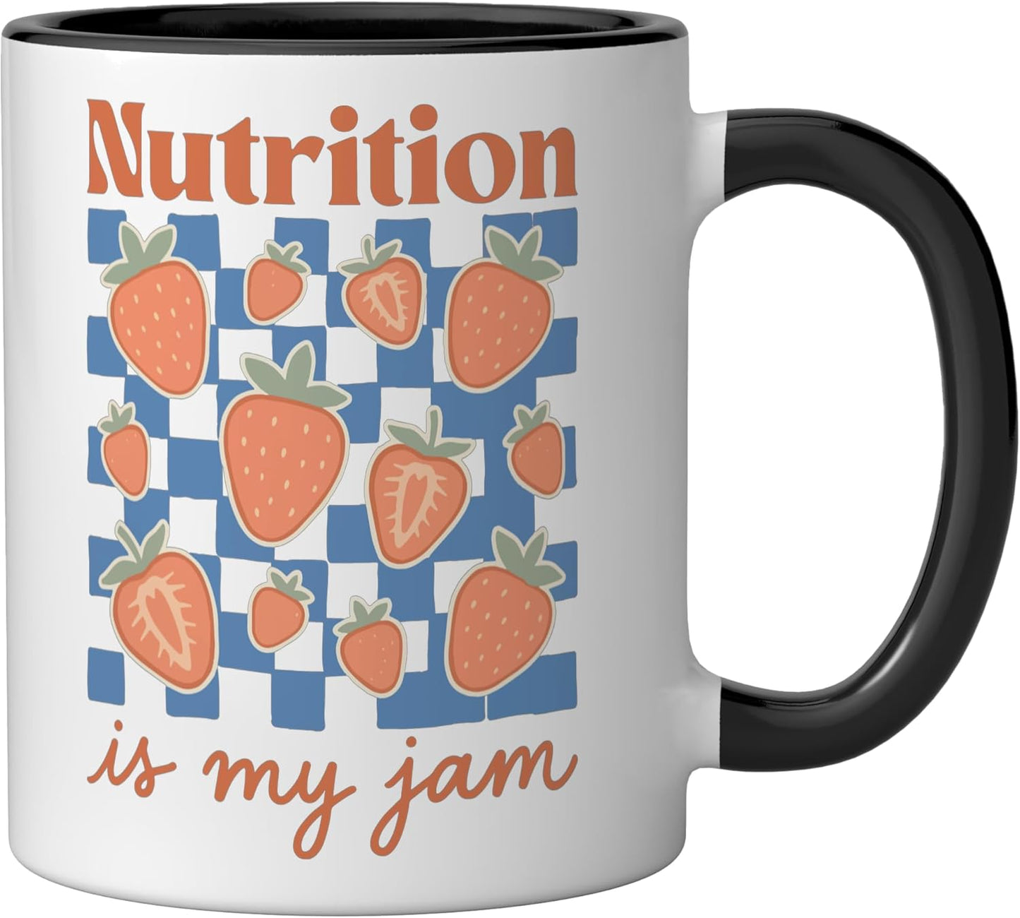 Taza Cerámica Is My Jam Negro/Blanco
